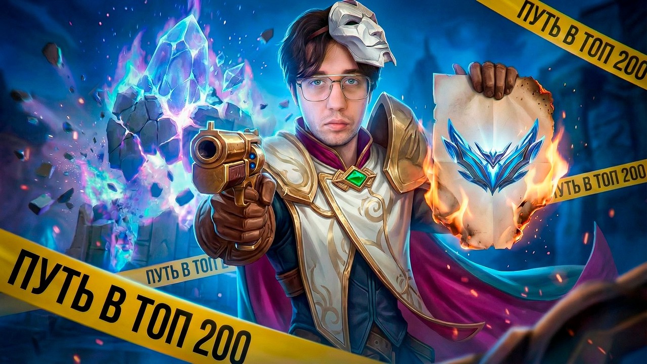 СПИДРАНИМ АЛМАЗ - ТРАЙХАРДИМ В ТОП 200   / League of legends cтрим / Лига Легенд стрим