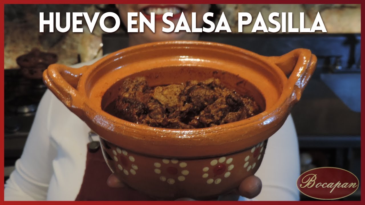 🥚🥘Huevo en SALSA PASILLA | 🔴Bocapan