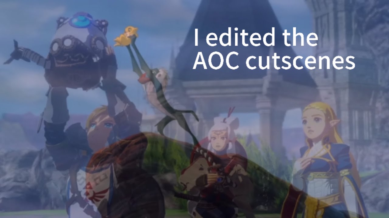 I edited the AOC cutscenes