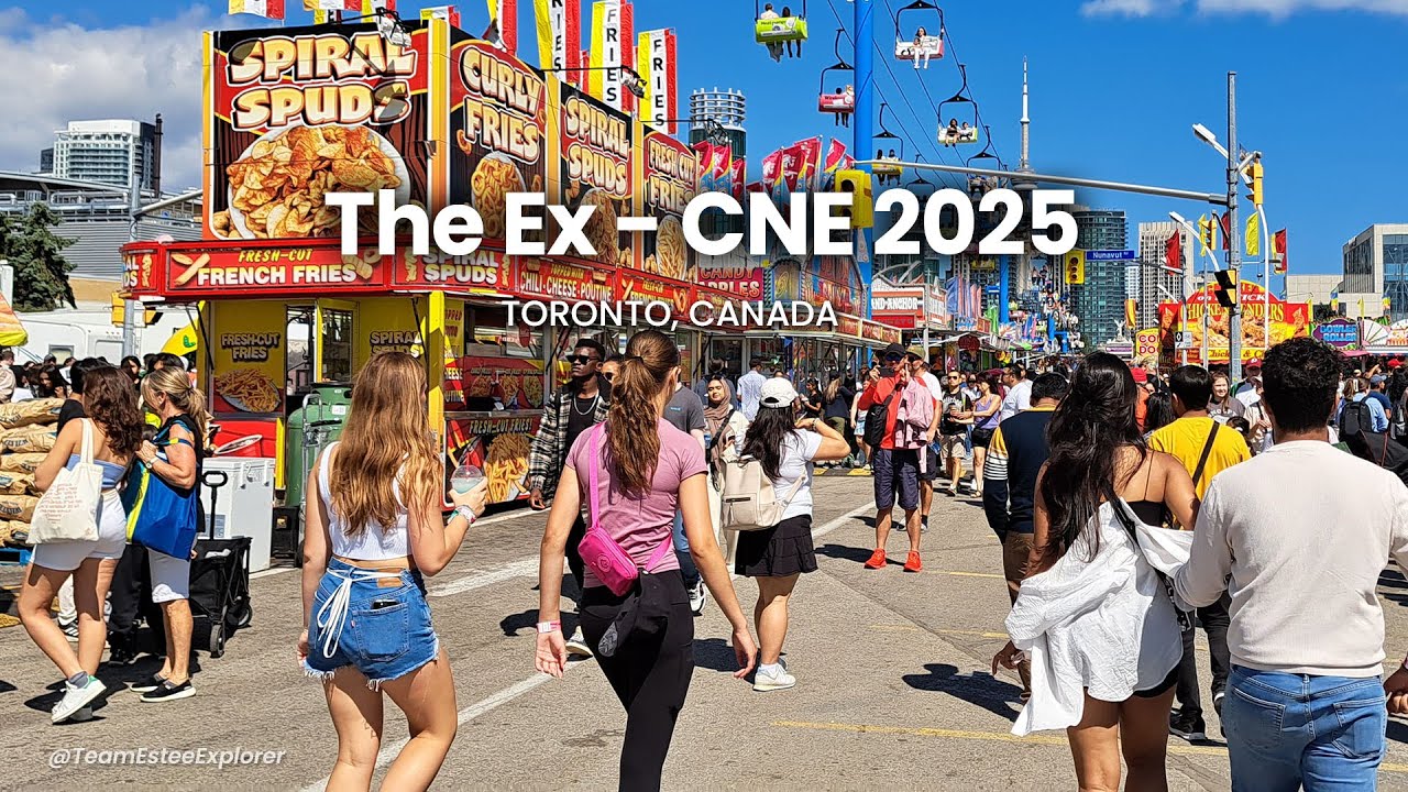 Welcome to CNE 2025 Toronto - The Ex: Exhibition and Rides Walking Tour
