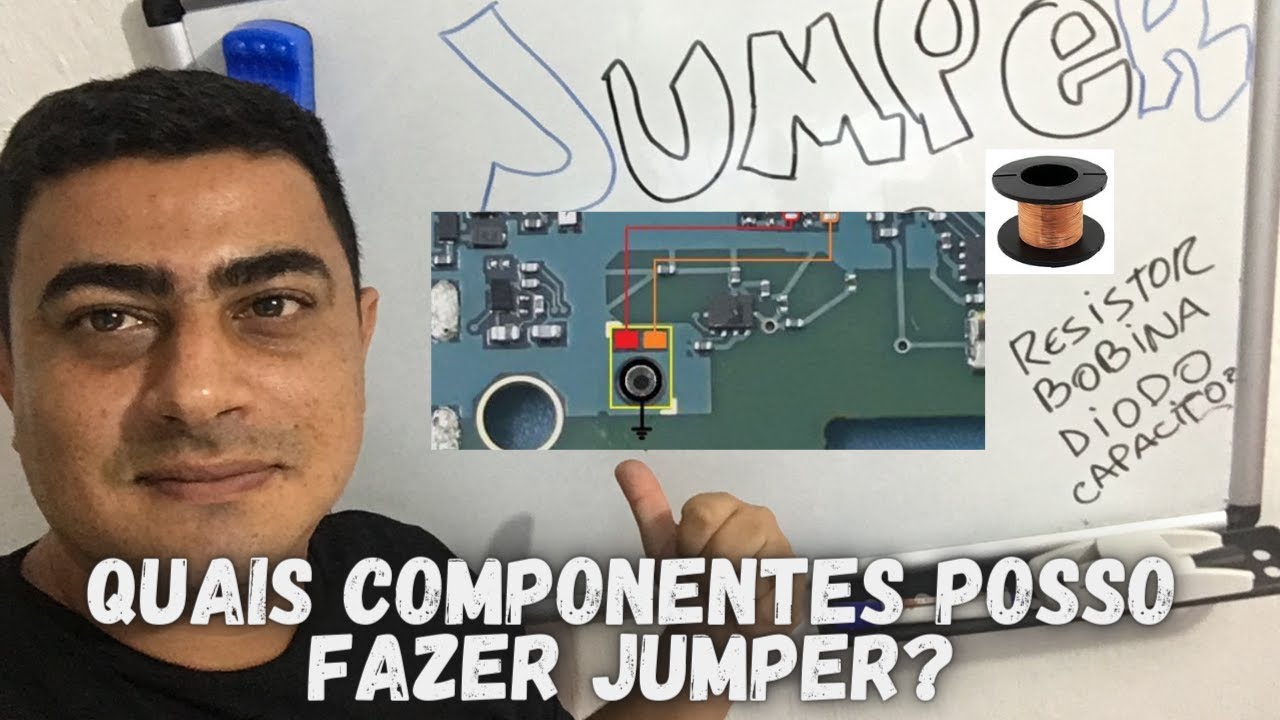 Quais Componentes Posso Substituir Por Jumper (Conserto de Placas Celular)
