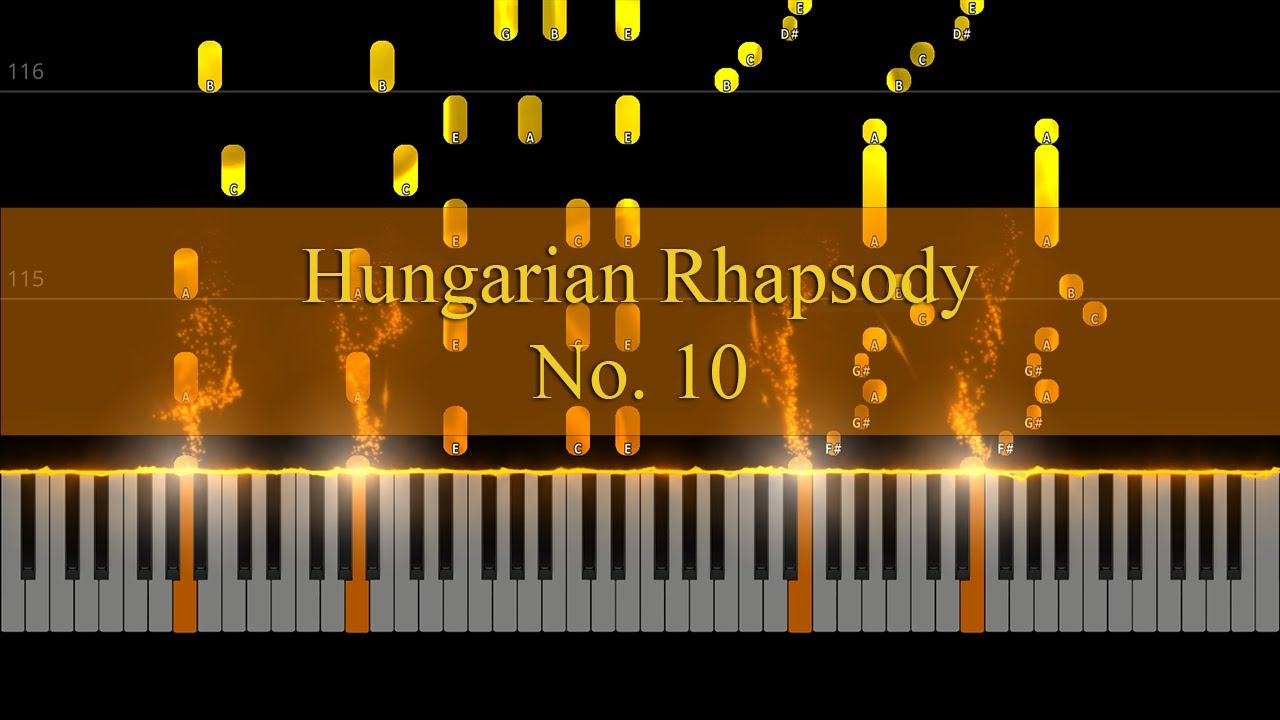 Hungarian Rhapsody No. 10 - Franz Liszt (4K)