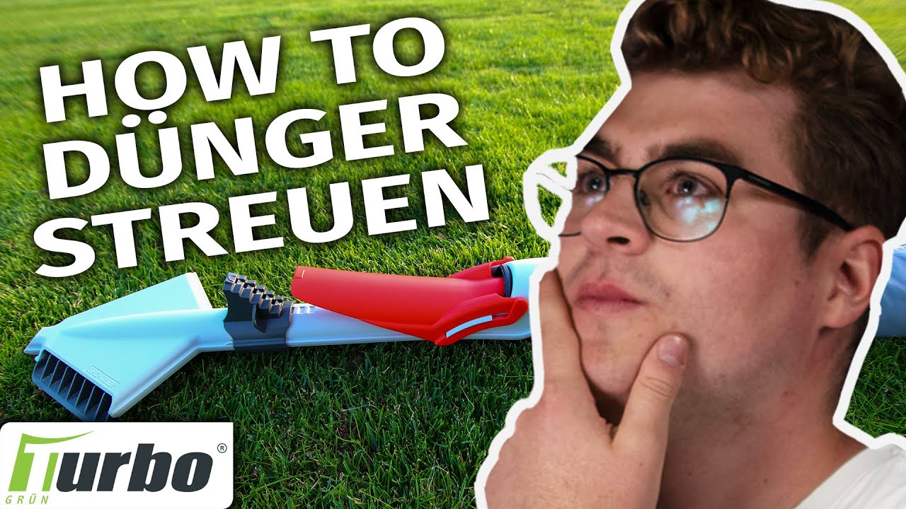 🔥🤩 Rasen düngen, so gehts | Besser als jeder Streuwagen | Turbogrün