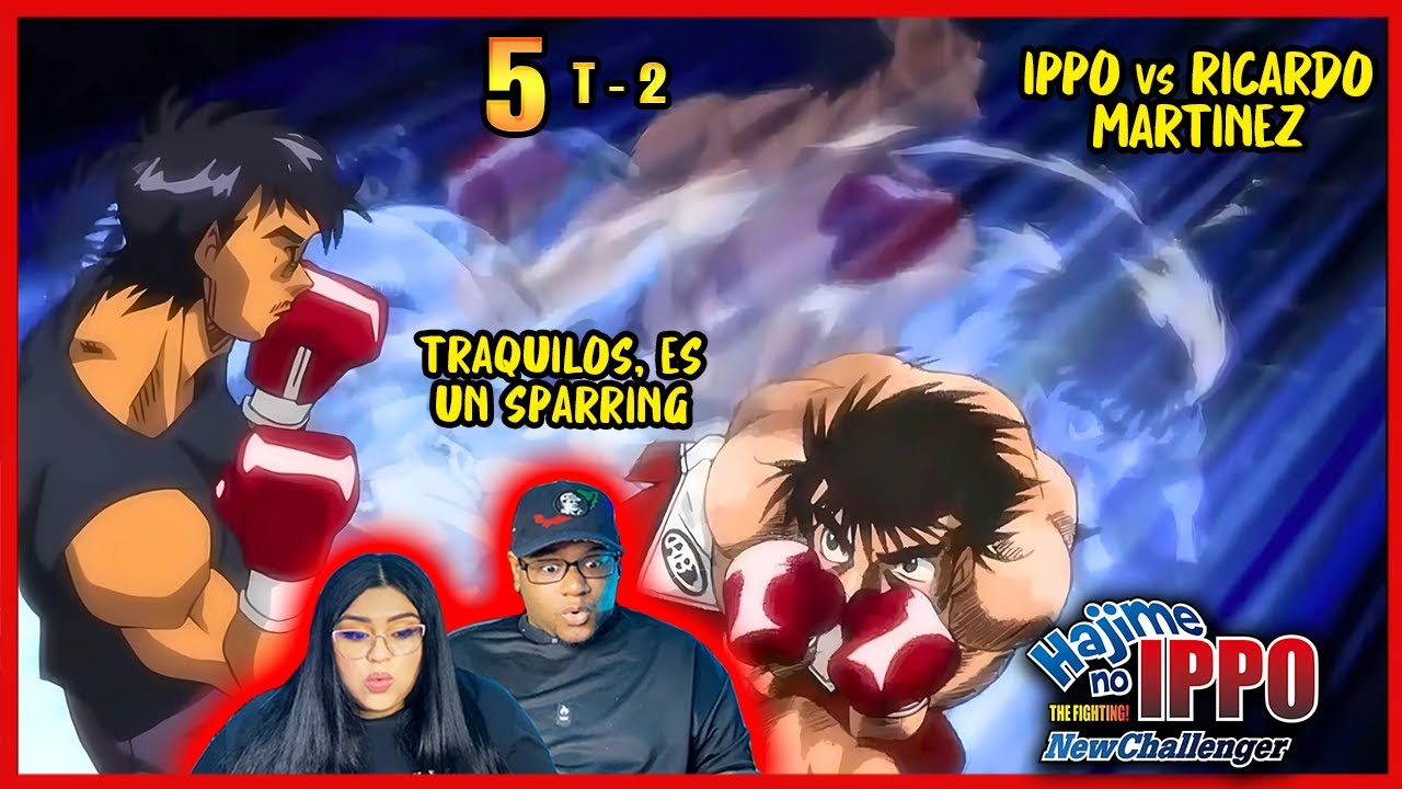 🥊IPPO vs RICARDO MARTINEZ🥊 UN SPARRING Y LO HUMILLÓ 😱 | HAJIME NO IPPO EP 5 TEMPORADA 2
