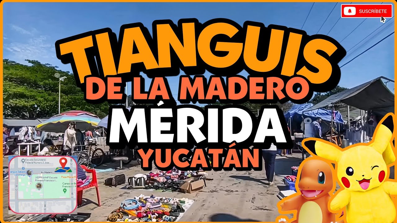 TIANGUIS DE LA MADERO ZONA PONIENTE DE MÉRIDA YUCATÁN | VAMOS A BUSCAR LA CHACHARITA