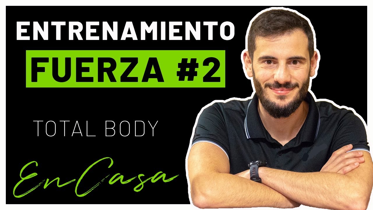 10' Entrenamiento de FUERZA en CASA🏠 Ejercicios de Brazos, Piernas y CORE. Parte 2