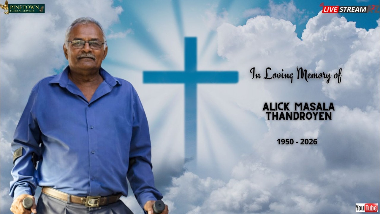 The Funeral Service of Alick Masala Thandroyen