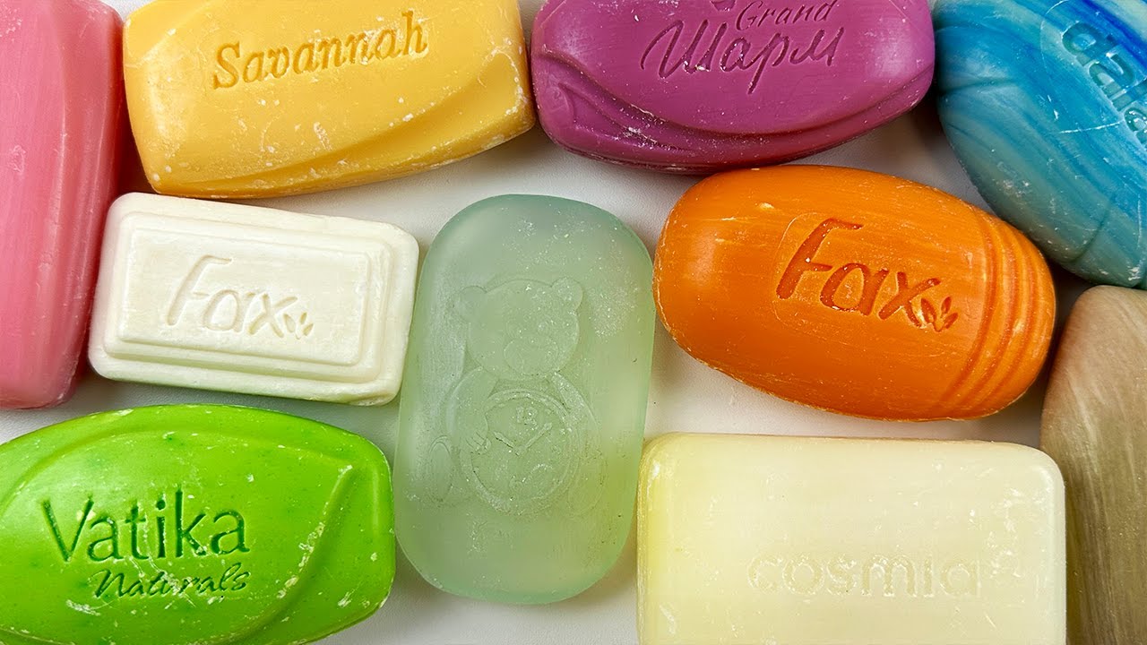 ASMR Carving soap. Soothing cutting soap. ASMR Soap.