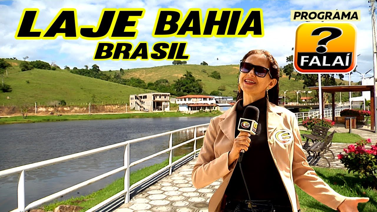 PROGRAMA  FALAÍ NA CIDADE DE LAJE  BAHIA  BRASIL  Edyarte Produções