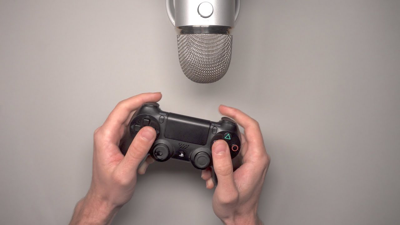 ASMR PlayStation Controller Sounds - No Talking