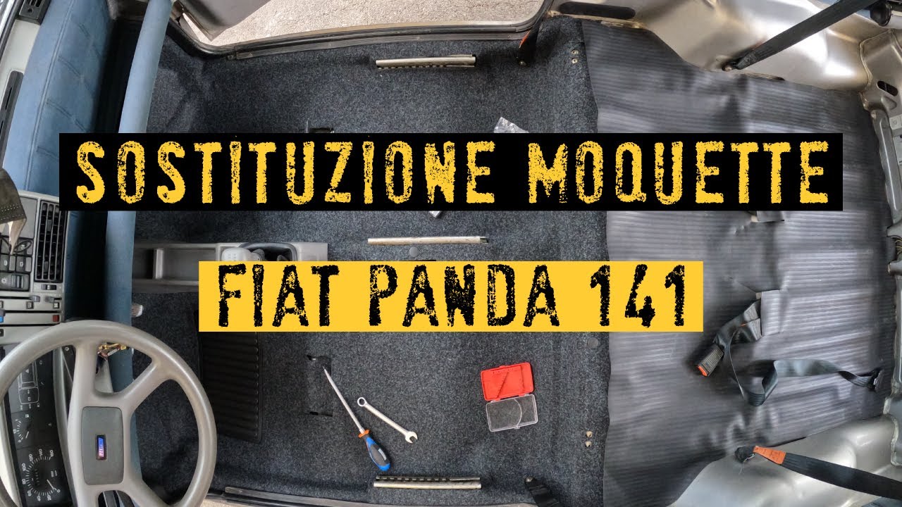 SOSTITUZIONE MOQUETTE PANDA 141