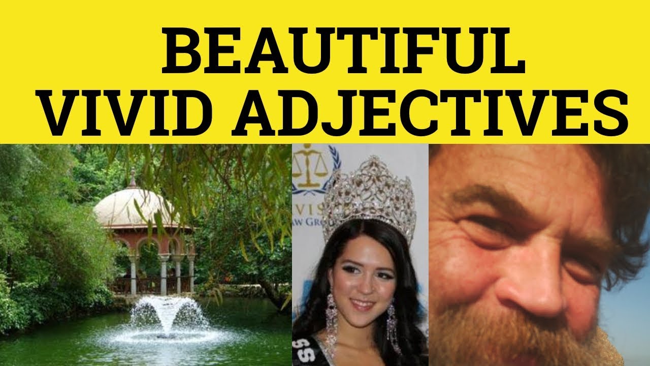 🔵 Beautiful Synonyms - Vivid Adjectives - attractive, good looking, pretty, lovely, handsome