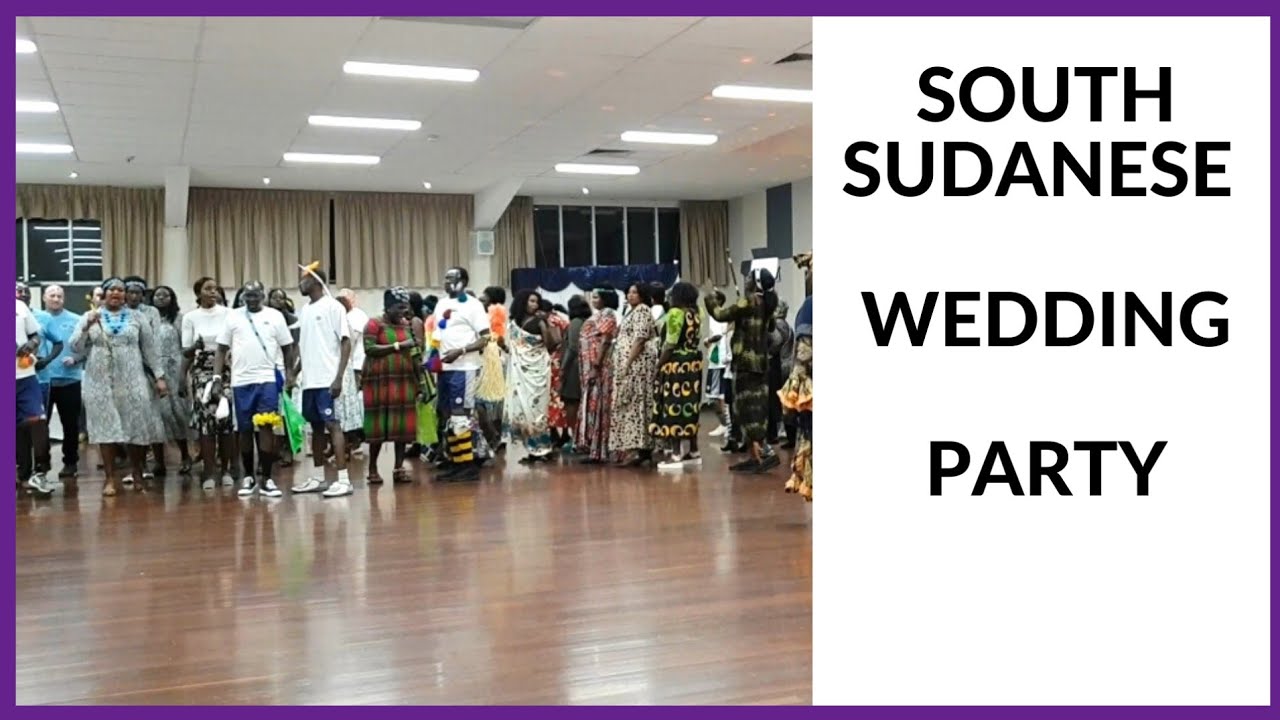 SOUTH SUDANESE WEDDING PARTY IN AUSTRALIA -Mageorgiba