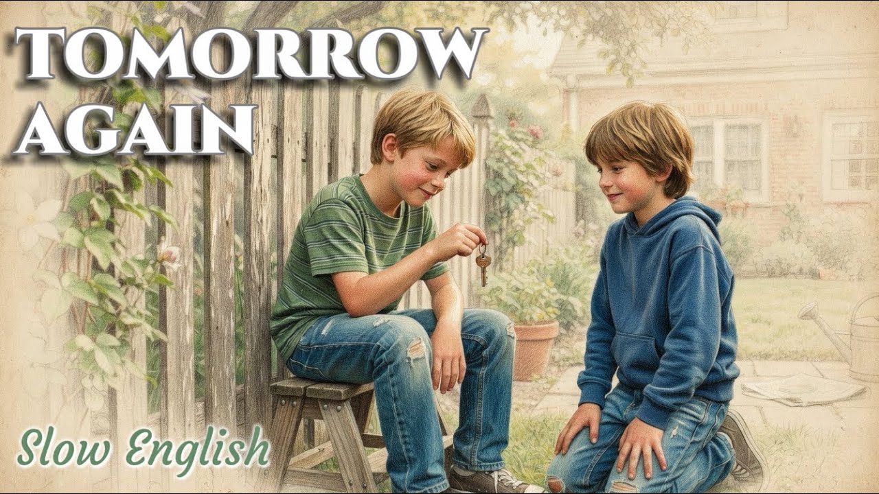 Tomorrow Felt Safe | An Original Childhood Story | Slow English Listening for B1