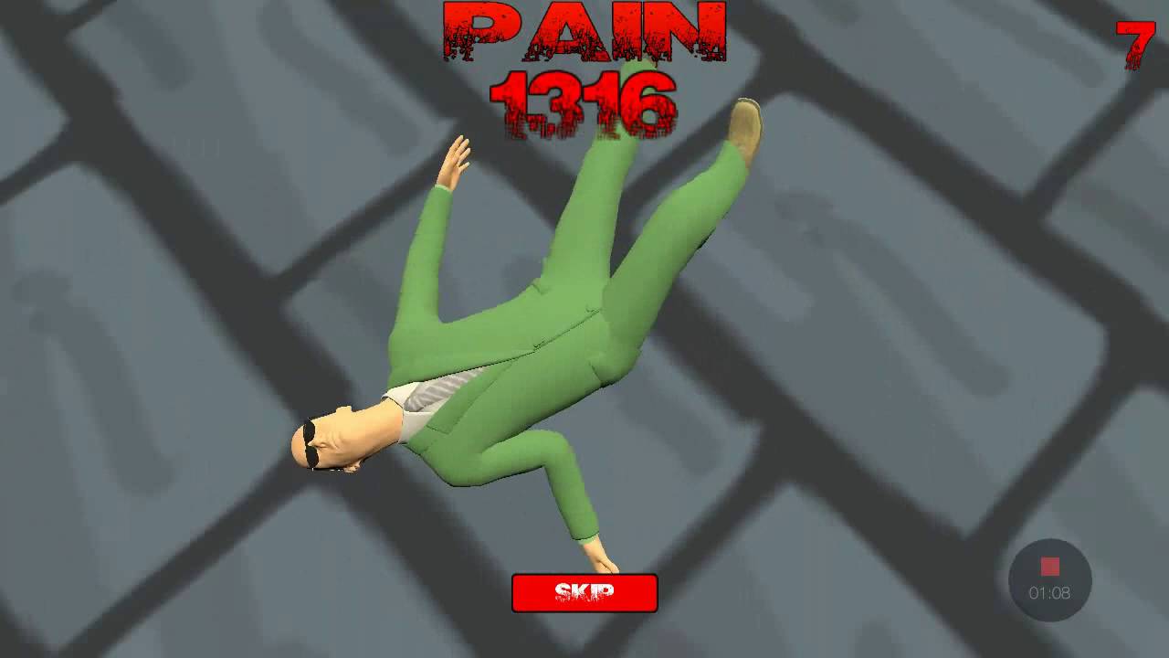 Kill The Ragdoll Stickman Science Shot - iPhone / Android game (links in the description)