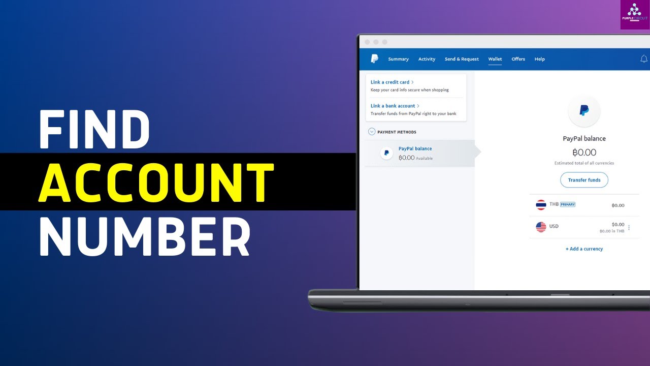 How to Find Your PayPal Account Number