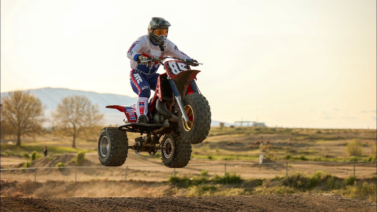 ATC250R Races Quadcross for the First Time!!
