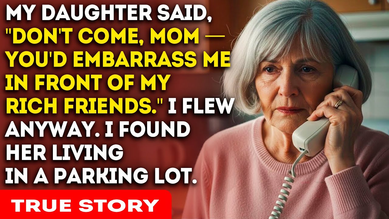 My Daughter Said: 'Don't Visit — You'll Embarrass Me.' I Flew Anyway. Found Her Living In Her Car.