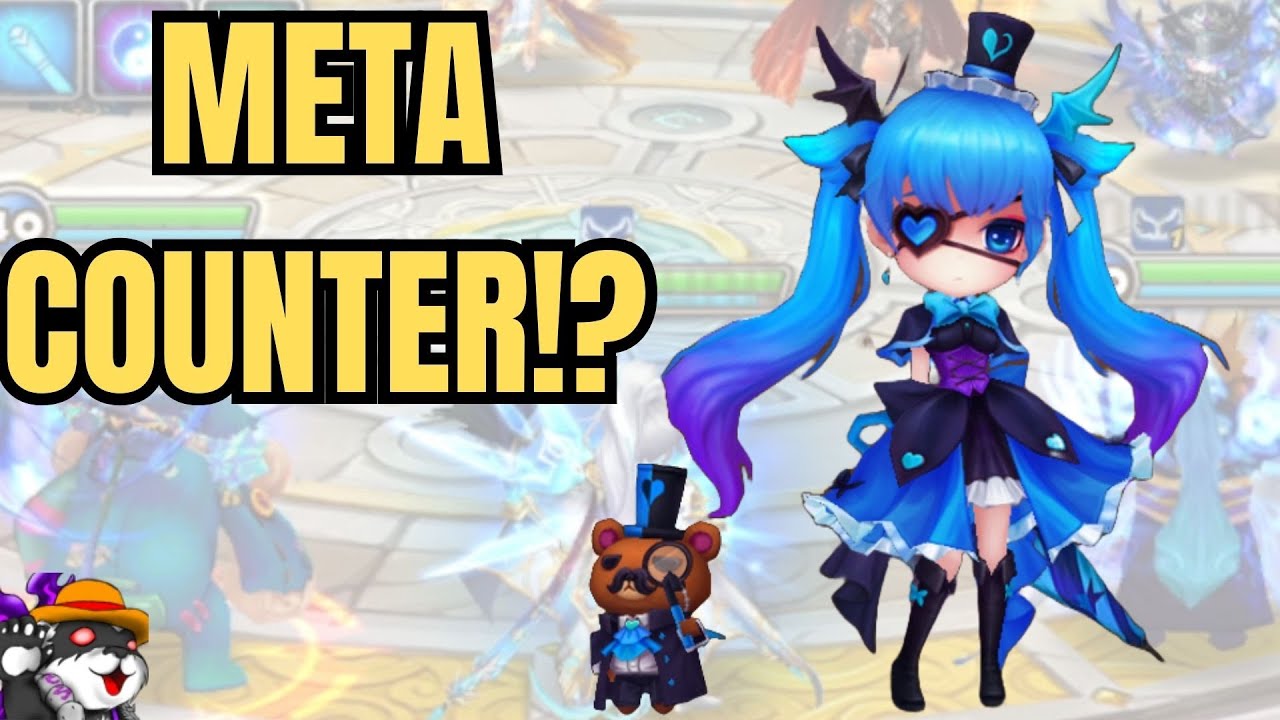 Сила Анавел (водной оккультной девушки) в RTA Summoners War
