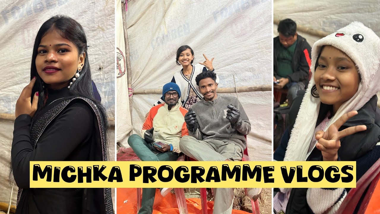 Michka (মিচকা) Programme Vlogs | Santali Video | Sanjoy Tudu Vlogs