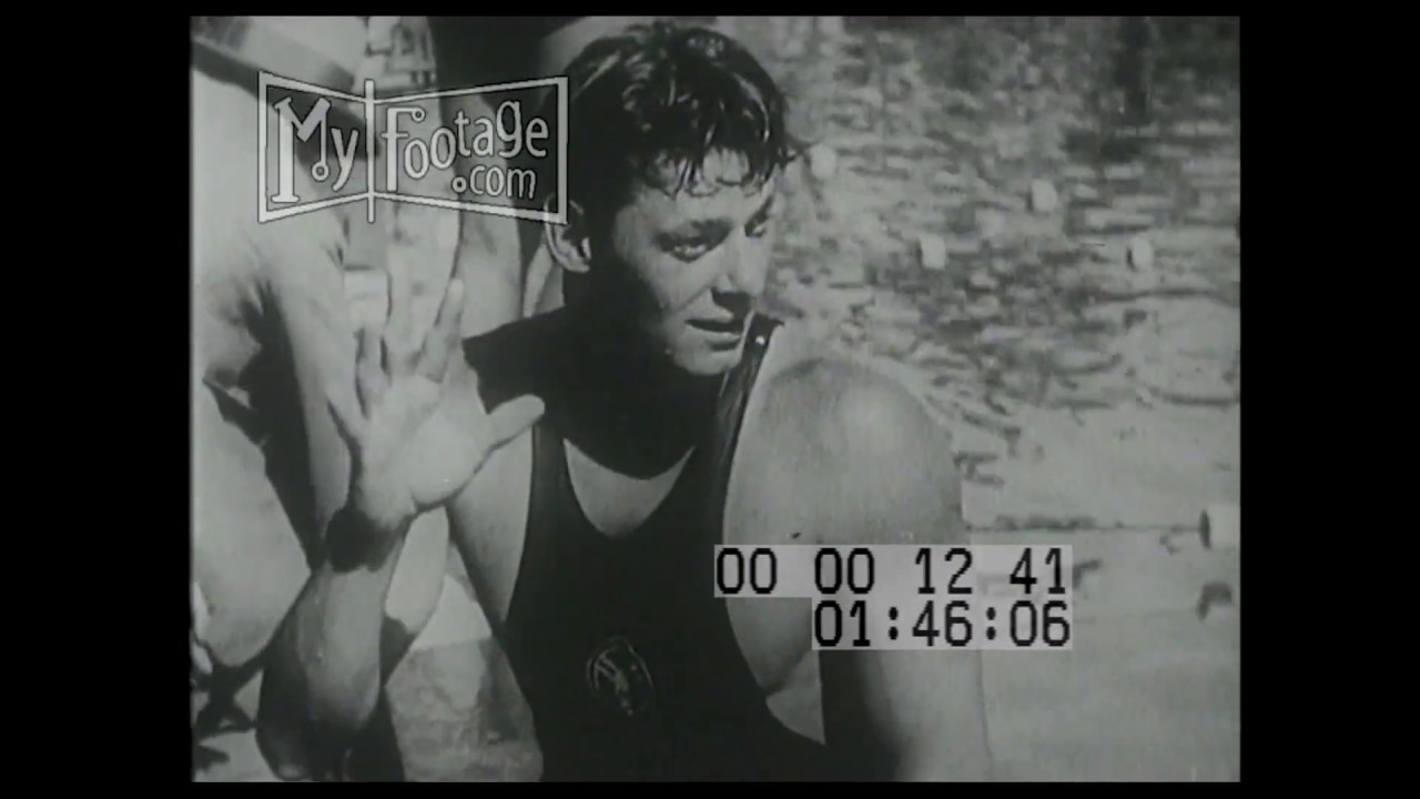 1920 San Francisco Nationals Men Swimming Johnny Weissmuller
