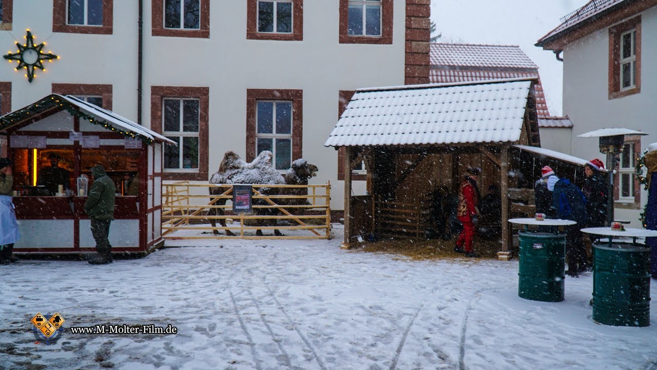 Historischer Weihnachtsmarkt in Dermbach mit lebendiger Weihnachtskrippe 10.12.2017