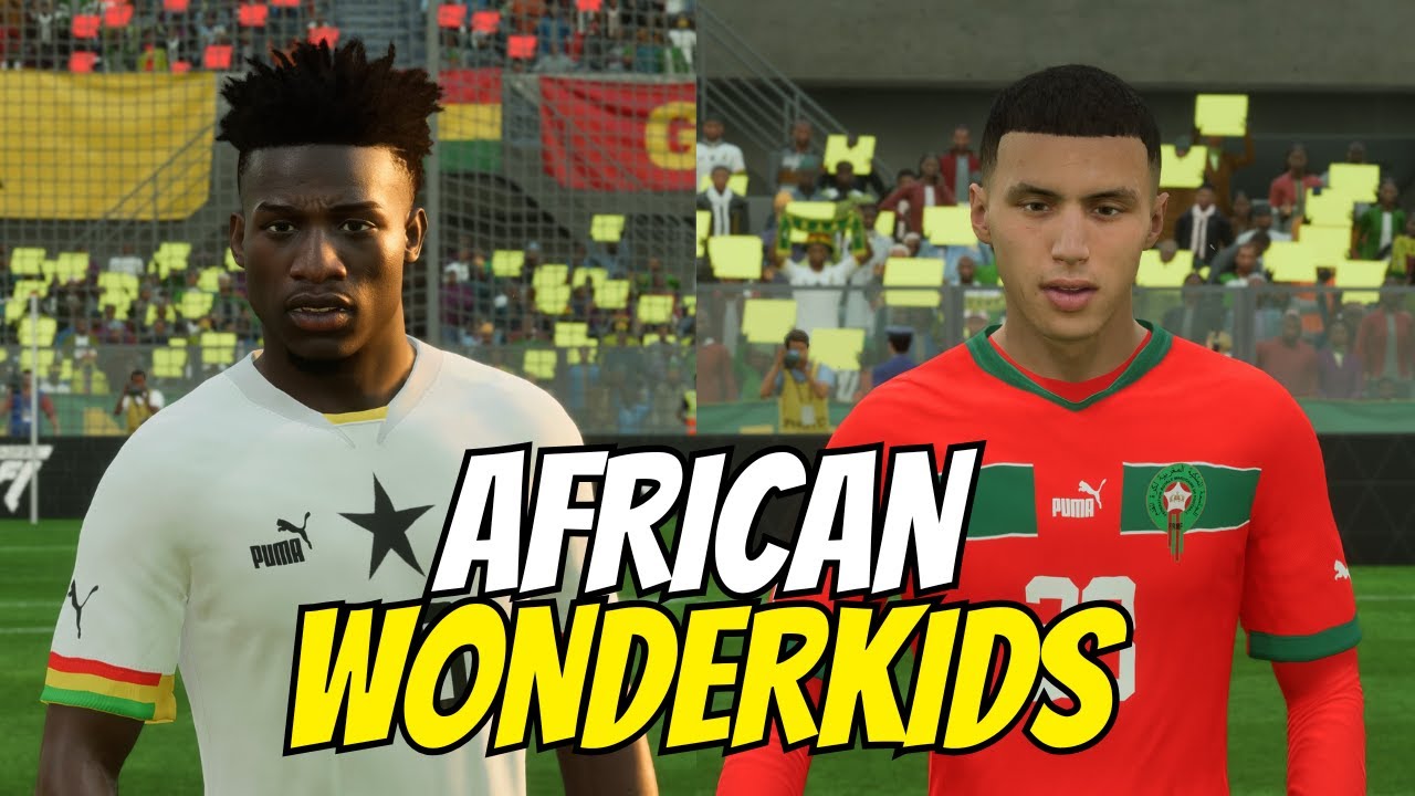 EA FC 25 | 🔥 TOP 40 AFRICAN WONDERKIDS WITH REAL FACES AND RATINGS 🔥