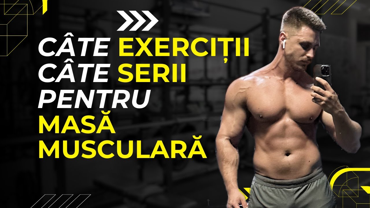 Volumul IDEAL pentru Antrenamentul Hipertrofic