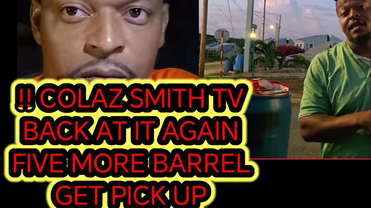 !! 🙏COLAZ SMITH TV 📺 PICK UP FIVE MORE HURRICANE RELIEF BARRELS.!! DADDY GARGON IN SHOCK 😱