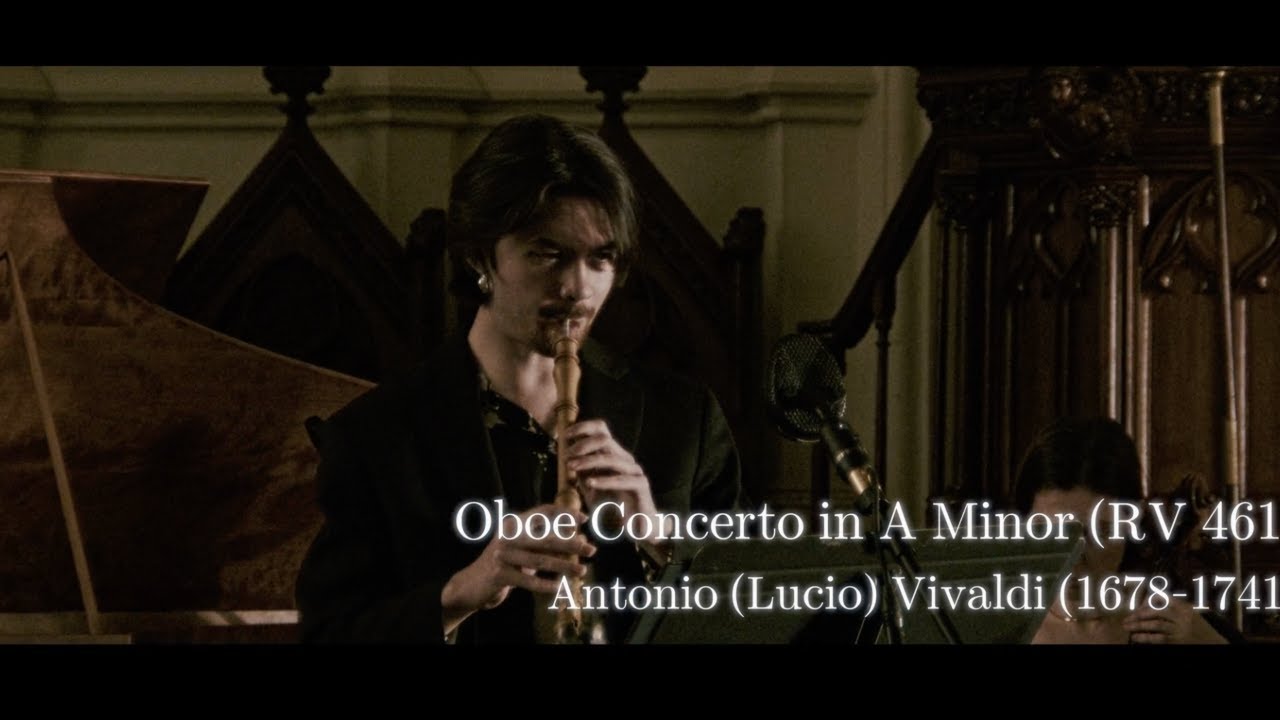 Vivaldi: Oboe Concerto in A minor, RV461 (Pablo O'Connell, Baroque Oboe)