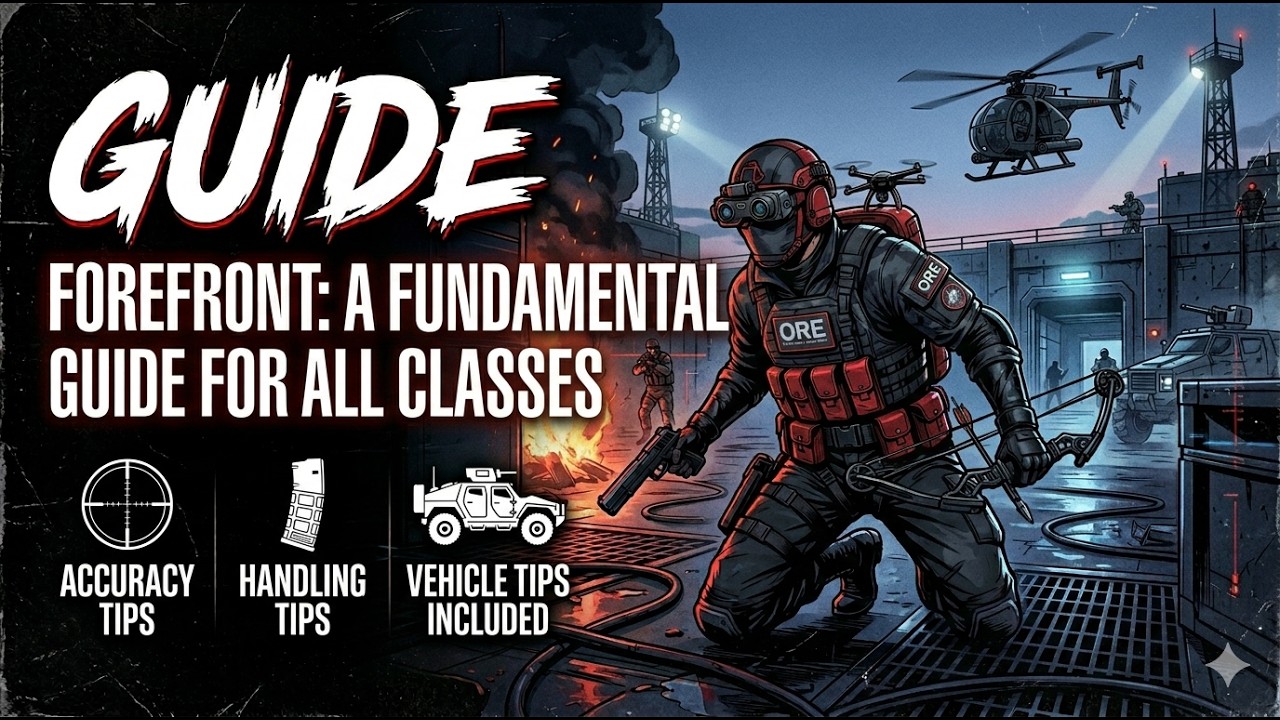 A fundamental guide for all classes in Forefront VR (Plus Vehicles and extra tips)