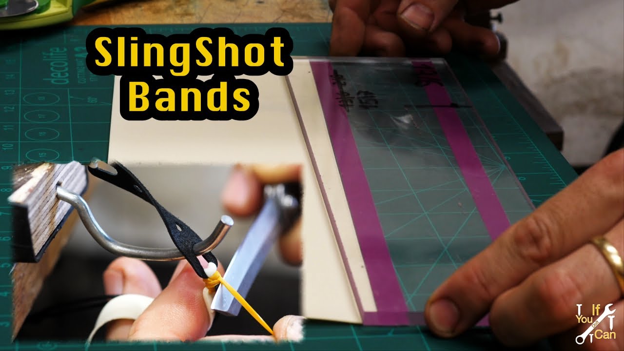 How to build a natural slingshot - Bands #DIY #DoItYourSelf #Simple #slingshot