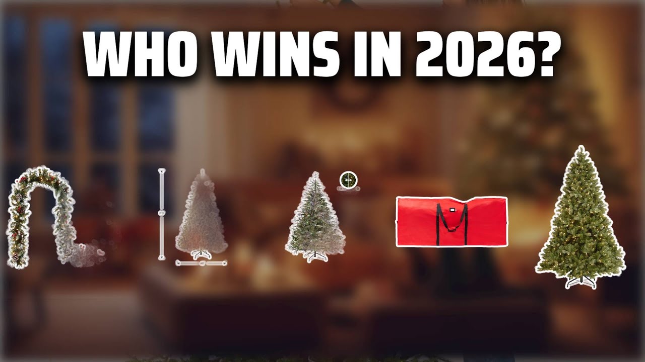 The Top 5 Best Prelit Christmas Tree in 2026 - Must Watch Before Buying!