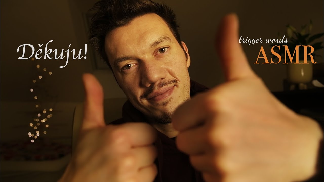 Šeptám tingly jména prvních 80 odběratelů | Trigger Words | ASMR CZ