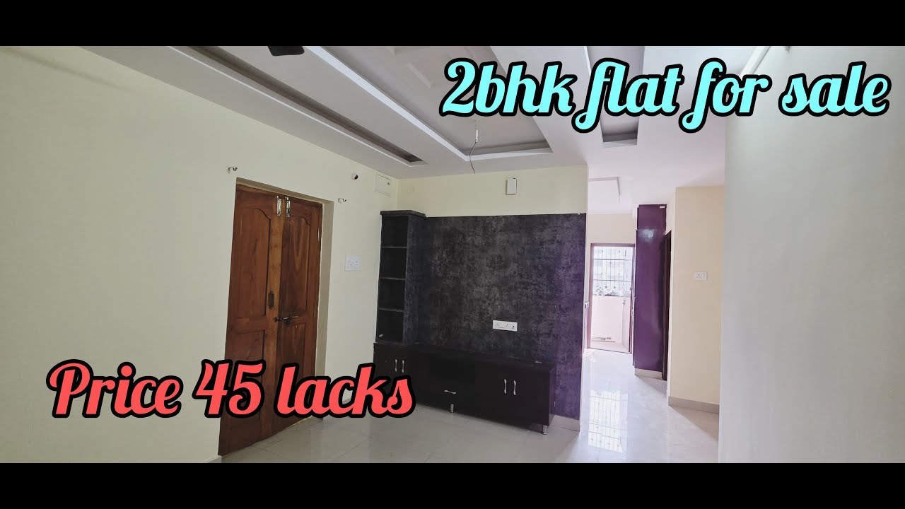 Resale || 2bhk flat for sale || 45 lacks || in || #nizampet #hyderabad