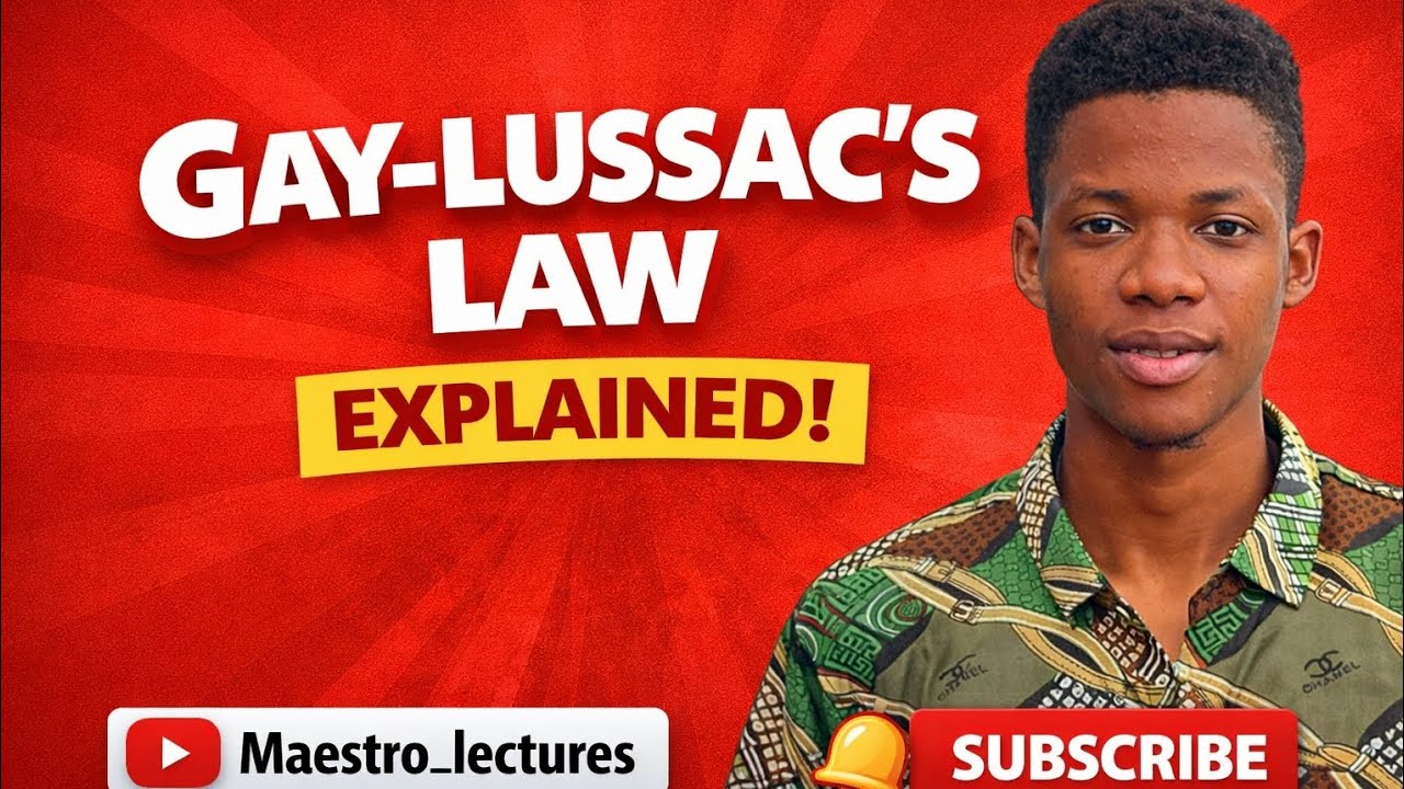 Gay-Lussac's Law Explained | Gas Laws Made Easy