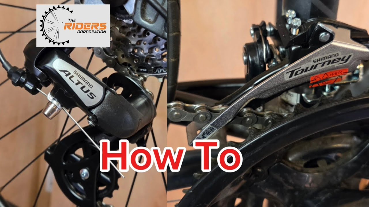 How to replace your front and rear derailleur