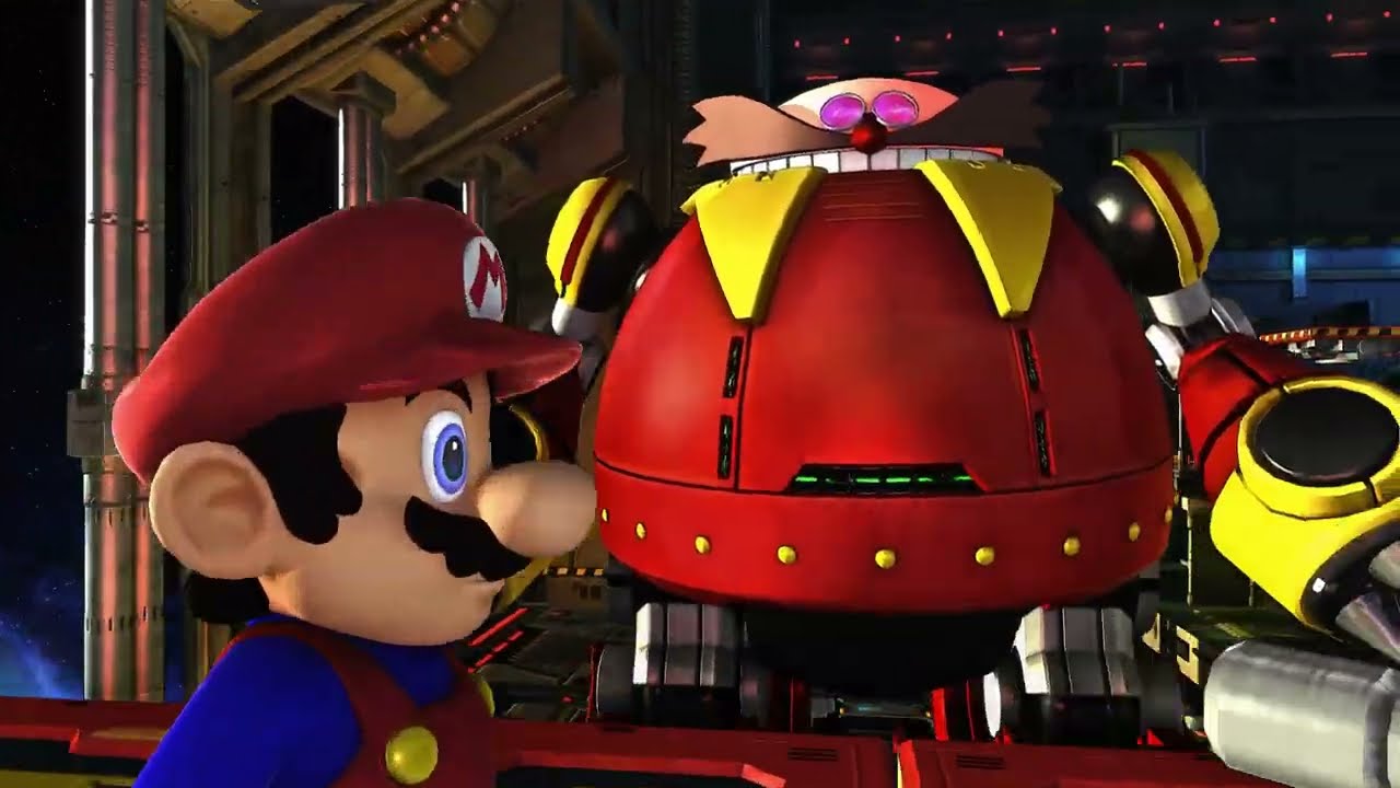 Sonic Generations || Mario || Death Egg Robot [4K]