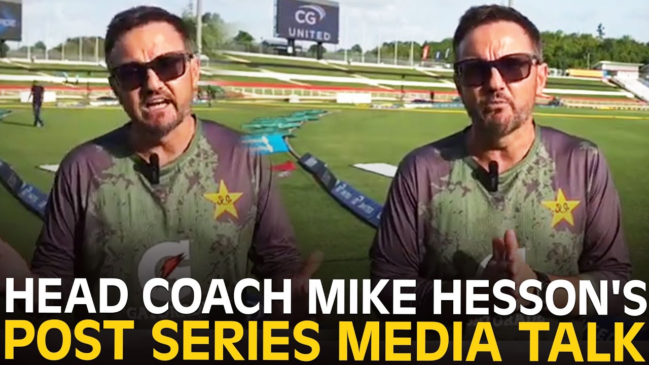 Head Coach Mike Hesson's Post Series Media Talk | Pakistan vs West Indies, 3rd ODI | PCB | MA2K