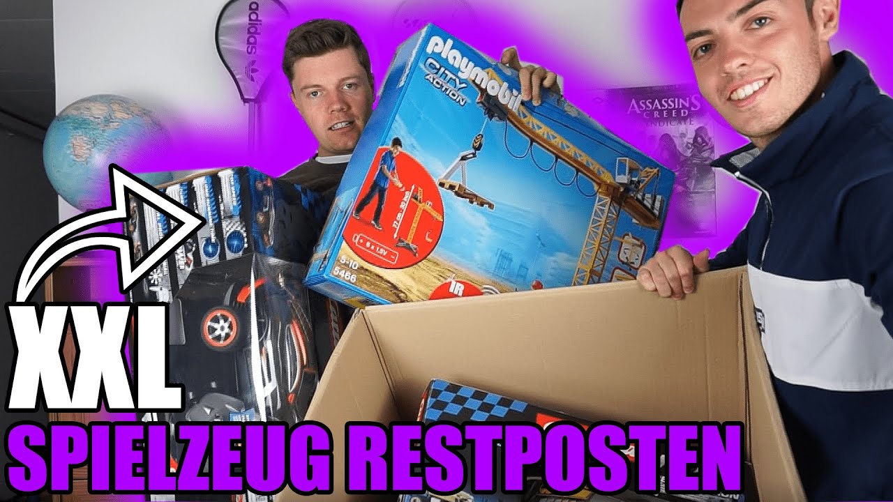 Geld verdienen mit einem XXL Spielzeug Restposten I Unboxing