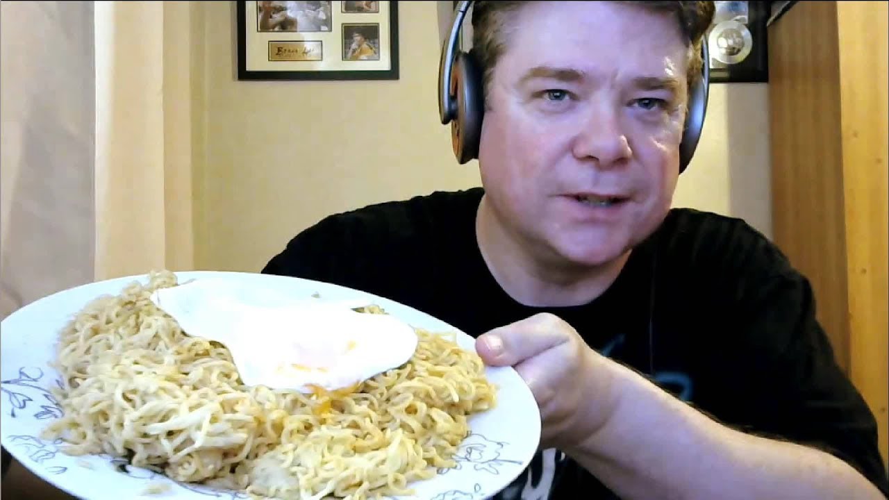 ASMR MUKBANG Eating Mi goreng Noodles And Drinking Ice Cold Coca-Cola
