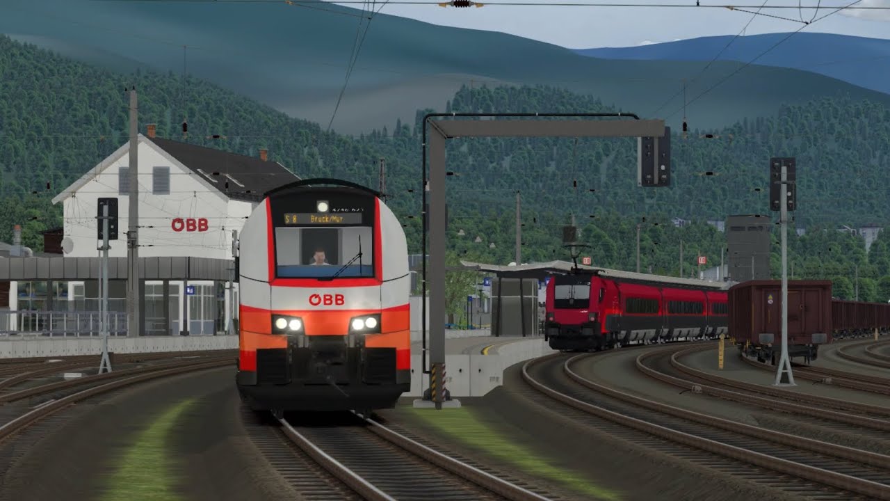 TSC #193 | Unterwegs  auf der neuen Strecke Klagenfurt - Knittelfeld mit der Linie S8 (Zug 4570)