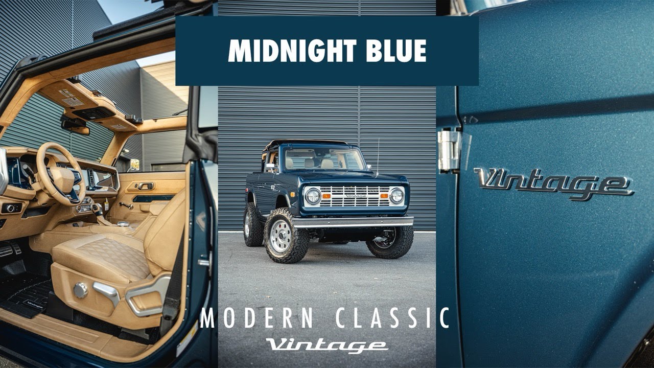 Midnight Blue with Worn Glove | Vintage Modern (formerly Vintage Broncos)