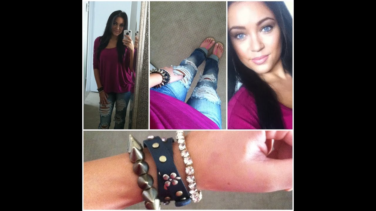 OOTD: Berry Casual
