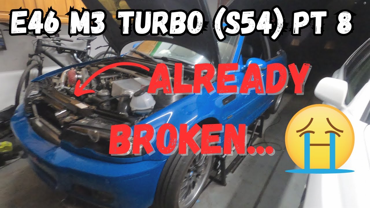 E46 M3 Turbo (S54) Part 8 - First start & drive!!