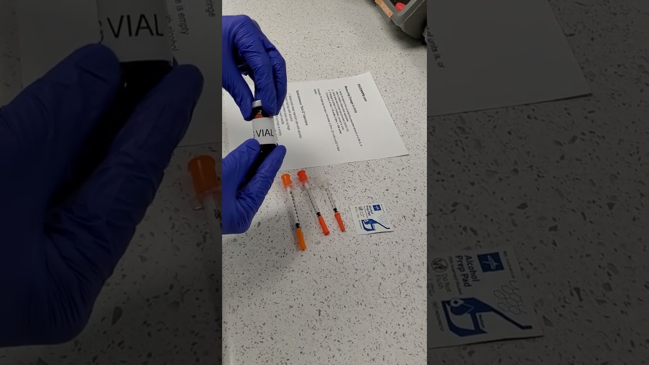 How to Perform SubQ injections & Read Dose in Units