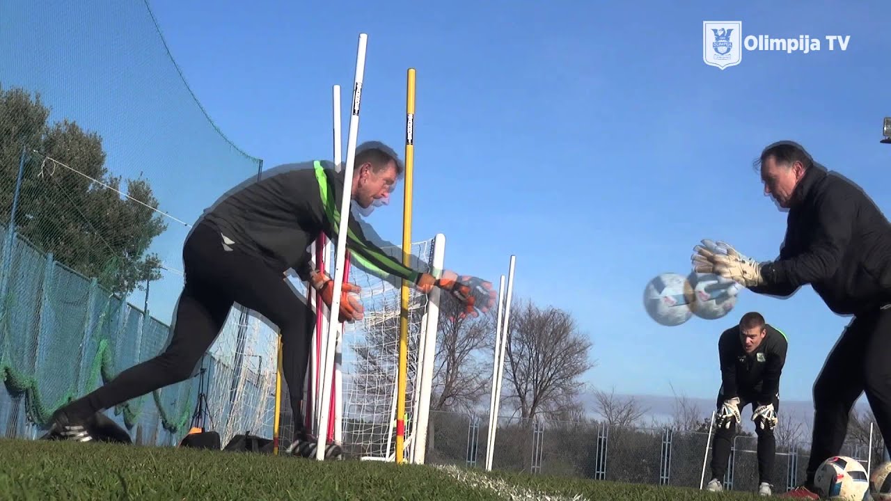 Olimpija TV: Trening vratarjev