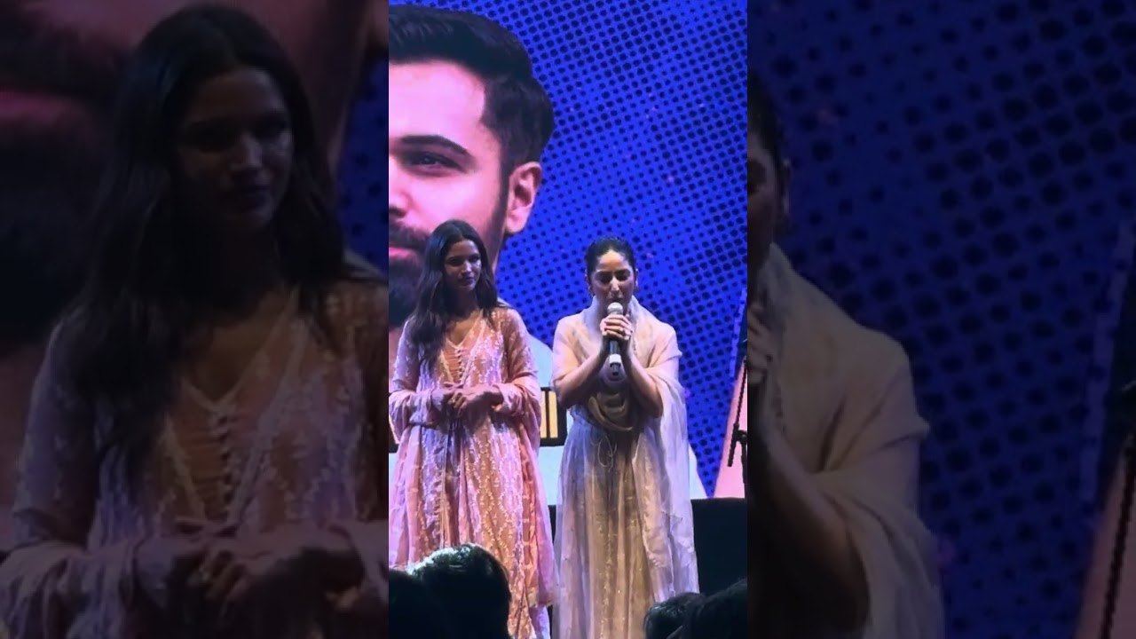 Yami Gautam || Imran Hashmi || Haq trailer promotion at IIT BOMBAY 2025 || Instinight Moodindigo