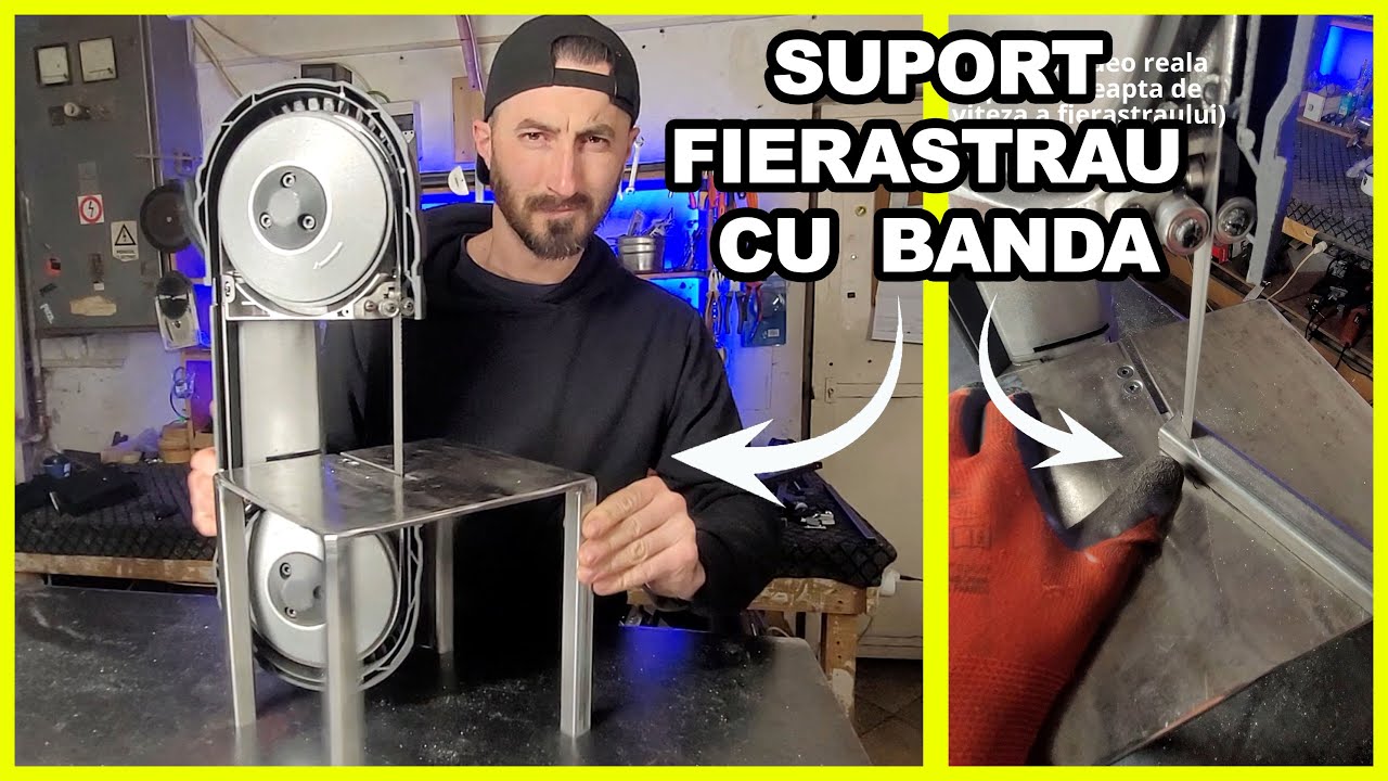 Am facut un suport pentru fierastraul cu banda YATO YT-82185