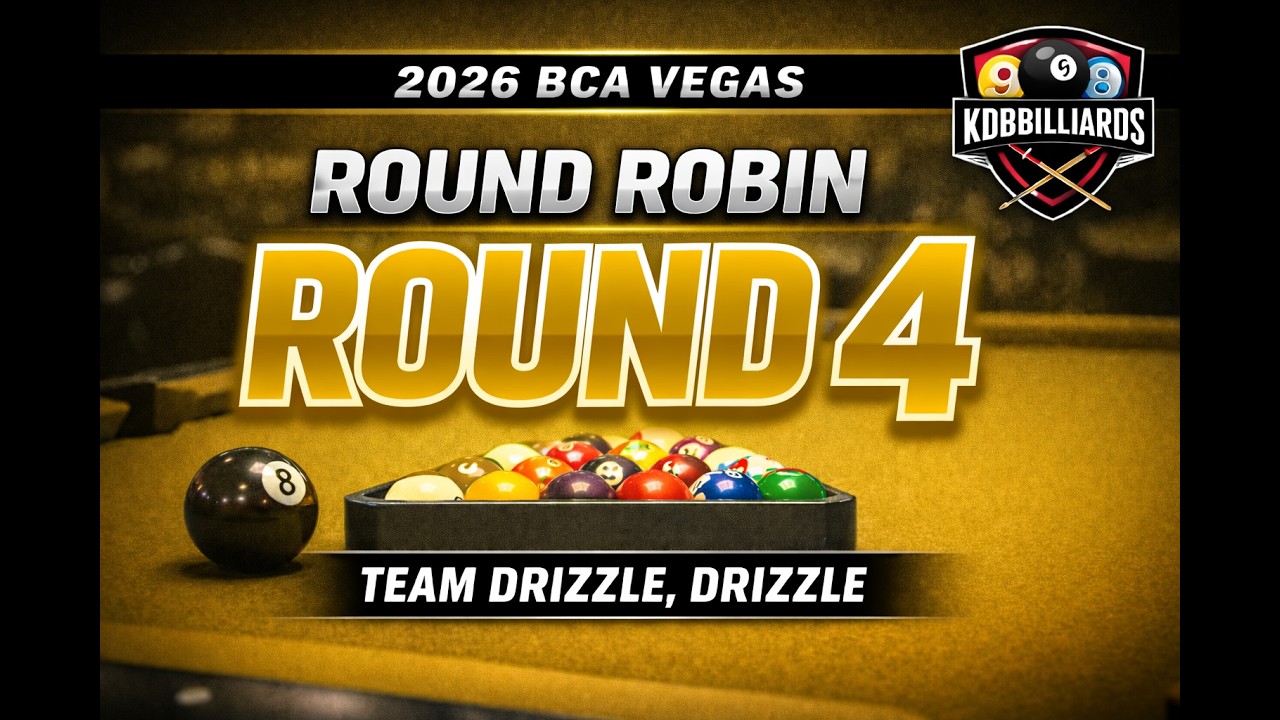 2026 BCA Vegas 8-Ball Team Championship | Round Robin R4 | Team Drizzle, Drizzle